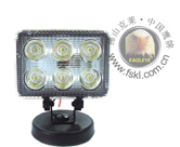 LED Heavy Duty Work Lamps 18W Square